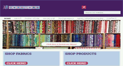Desktop Screenshot of 3bquiltingandfabric.com